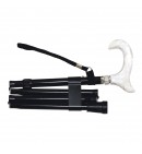 Muletillas de aluminio plegables