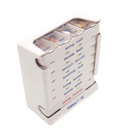 Pastillero semanal con cartuchos