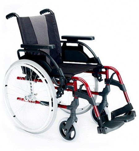 Breezy Style Silla de ruedas plegable